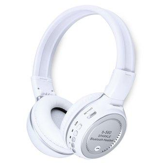 Zealot B560 Foldable On-ear Wireless Stereo Bluetooth V4.0 Headphones with FM Radio TF Card Slot (White) (Intl)  