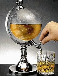 globe mini dispenser motif globe