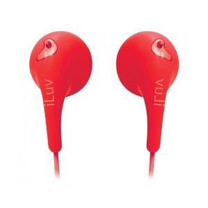 iLUV Earphone Bubble Gum II - Red / Merah