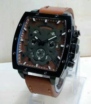 jam tangan cwo TIMBERLAND, CHRONO AKTIF, tali kulit