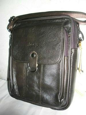 tas slempang import, 100% asli kulit