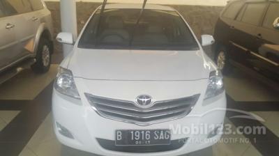 toyota vios G manual putih 2011 mulus dp ringan