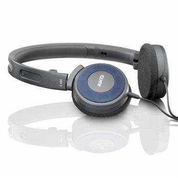 [AKG] K420 Foldable Mini Headphone - Blue (Portable)