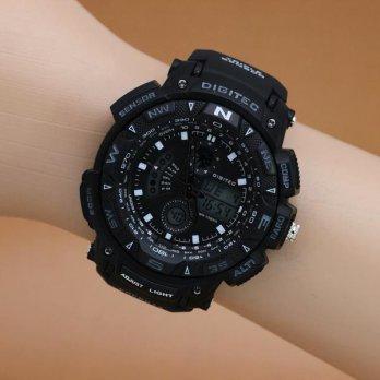 [Digitec] Jam Tangan Pria DG-2044T Full Black Original