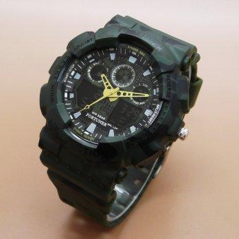 [Fortuner] Jam Tangan Pria Original AD-9033 Loreng Water Resist