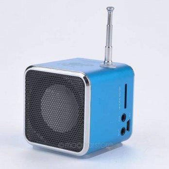 [globalbuy] 2015 New Unique Micro SD TF USB Mini Speaker Music Player Portable FM Radio St/1675650