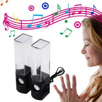 [globalbuy] 2016 Newest USB Water Dancing Fountain Stereo Music Speakers for PC Laptops Ta/2963516