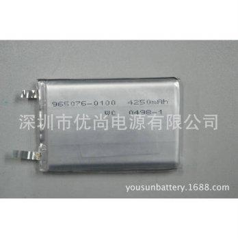 [globalbuy] 965076 3.7V 4250 mA mobile power instrumentation lithium polymer battery/2958886