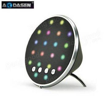 [globalbuy] AODASEN JY-26A Colorful Lamp Hands-free FM Radio TF Wireless Bluetooth Speaker/2236468