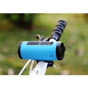 [globalbuy] Bluetooth Bicycle Speaker Outdoor Waterproof Sports MP3 Player with Flashlight/1675617