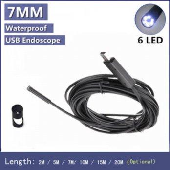 [globalbuy] Free Shipping NEW 7mm Lens USB Endoscope 6 LED IP67 Waterproof Camera Endoscop/1959167