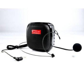 [globalbuy] Free shippingPortable Waistband Voice Booster Amplifier Headset Loudspeaker Tw/2962582