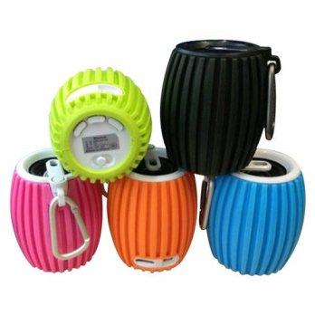 [globalbuy] Grenade Shape Portable USB Player Speaker with WIFI Streamer and Internal Micr/2962645