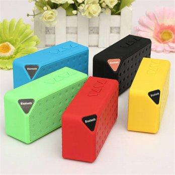 [globalbuy] Hot Mini Wireless Bluetooth Speaker X3 Support TF USB FM Handsfree Music Sound/2177017