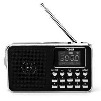 [globalbuy] Hot Sale Portable Speaker T-505 MP3 Player Audio FM Radio Receiver Mini Speake/2522658