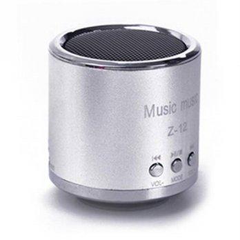 [globalbuy] Mini Portable Cylinder Speaker Amplifier FM Music Radio Sound HIFI Support USB/2621921