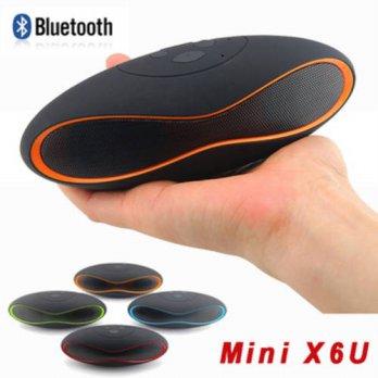 [globalbuy] Mini X6U Wireless Bluetooth Speaker Support TF Card/ USB/ Aux/ FM Radio Built-/547553