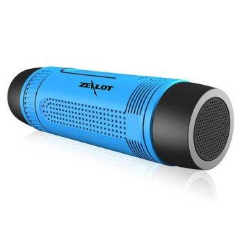 [globalbuy] Multi-Function Outdoor Sport Stereo Wireless Bluetooth Speaker With LED Flashl/1435544