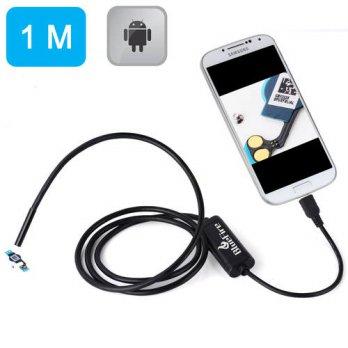 [globalbuy] NEW 1M Android OTG Endoscope 7mm Mini Waterproof Borescope Inspection Tube Pip/1959566