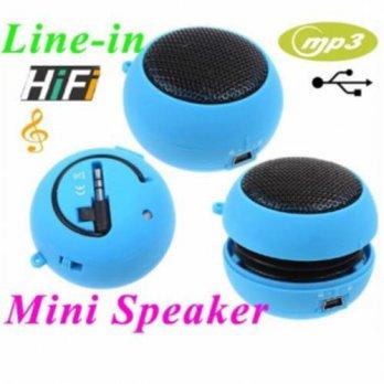 [globalbuy] Network Rail Hamburger Telescopic Type Rechargeable Mini Speaker/960702