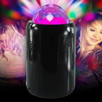 [globalbuy] New DISCO Speaker Bluet Mini Wireless Speaker With LED Colorful Lights Outdoor/2177614