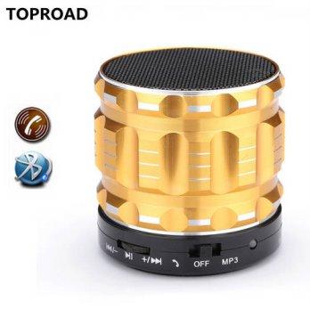 [globalbuy] Portable Mini Bluetooth Speakers Metal Steel Wireless Smart Hands Free Speaker/2963482