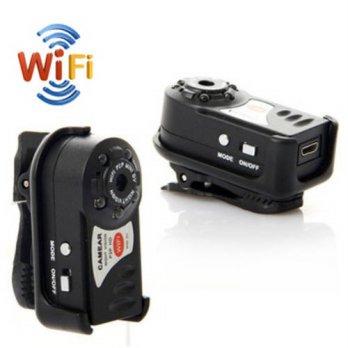 [globalbuy] Portable Q7 Mini WiFi DV Camera 480P Wireless IP Monitor Camcorder Video Recor/1556553