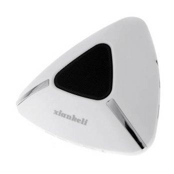 [globalbuy] Portable Triangle Bluetooth Wireless Speaker Mic Hands-free FM Micro SD/TF for/2963023