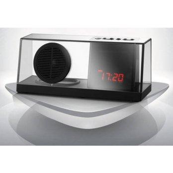 [globalbuy] Shell LED Display Bluetooth Speaker Enhanced Bass Resonator FM Radio Mic with /2962925