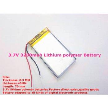 [globalbuy] Size 834370 3.7V 3200mah Lithium polymer Battery with Protection Board For PDA/2958244