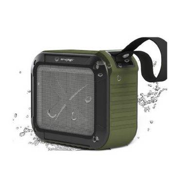 [globalbuy] Top FM Radio Wireless 3D Surround Subwoofer Bluetooth Speaker Outdoor Sport Po/2419425