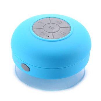 [globalbuy] Top Quality Waterproof Mini Bluetooth Speaker +Sucker Portable Round Wireless /2964065