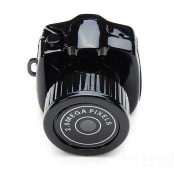 [globalbuy] Y2000 2.0 Mega Pixe Smallest Mini HD Digital DV Webcam Video Camera Camcorder/686597