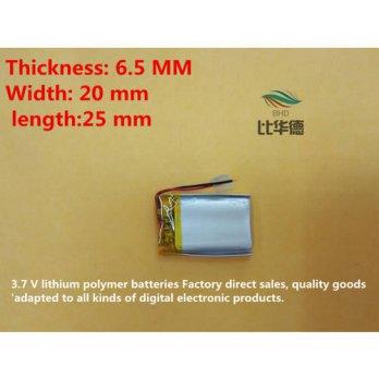 [globalbuy] (free shipping) 652025 260mah lithium-ion polymer battery quality goods qualit/2620127