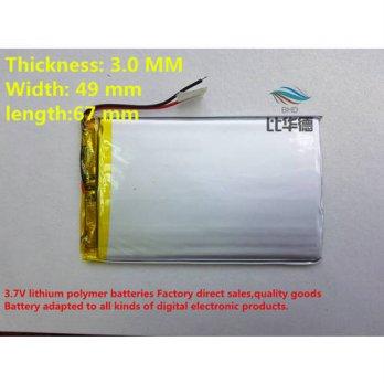 [globalbuy] (free shipping)Polymer lithium ion battery 3.7 V, 304967 can be customized who/2957892