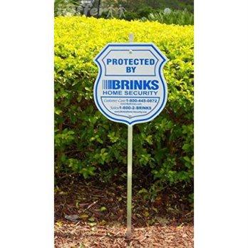 [macyskorea] 1 Authentic Home Security Yard Sign and 4 Reflective Stickers/9511319