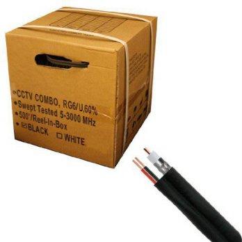 [macyskorea] 5 Star Cable UL Litsted RG6/U Siamese 500 ft. Coaxial CCTV Cable - Combo RG6//9106446