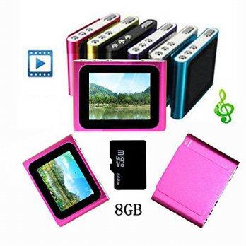 [macyskorea] ACE DEAL AD-801 Pink Color Slim Portable-style MP3/MP4 8GB Memory Video/Media/4552003