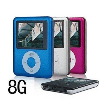 [macyskorea] ACE DEAL MINI 8G Memory Blue Color Slim Classic Digital LCD MP3 Player / MP4 /9527024