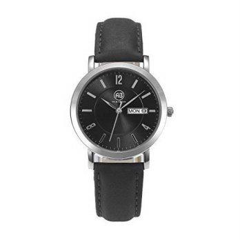 [macyskorea] AIBI Women`s Black Watches with Leather Strap Analog Display with Day and Dat/9529235