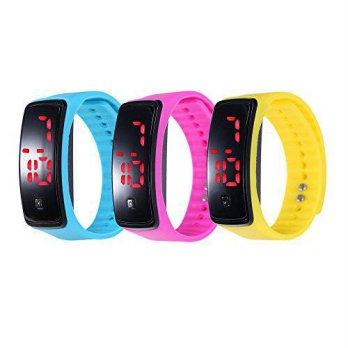 [macyskorea] ALPS New Womens mens kids Silicone Band Touch Screen Sports LED Watch Bracele/9530388