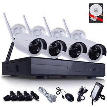 [macyskorea] ANRAN 4 Channel 720P WIFI Wireless NVR System Home Surveillance Security P2P /9107307