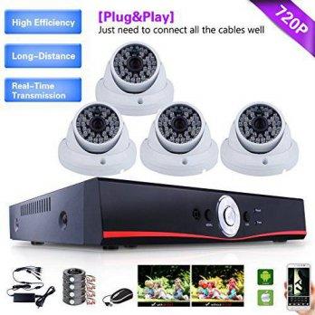 [macyskorea] ANRAN 4CH AHD 720P DVR Video Surveillance System with 4 Outdoor Indoor 720P A/9130138