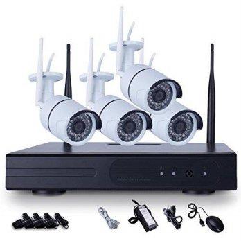 [macyskorea] ANRAN 4CH NVR Wireless WiFi IP Network Security Camera System Outdoor 720p HD/9107239