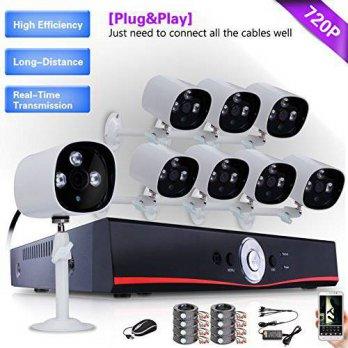 [macyskorea] ANRAN 8 Channel AHD DVR Video Surveillance Security System 8 Outdoor 3 IR 120/9130084