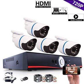 [macyskorea] ARVSECU 4CH 720P AHD Home Surveillance Security Camera System with 4 Indoor //9130128