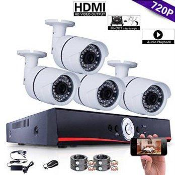 [macyskorea] ARVSECU 4CH 720P AHD Home Surveillance Security Camera System with 4 Indoor //9130043