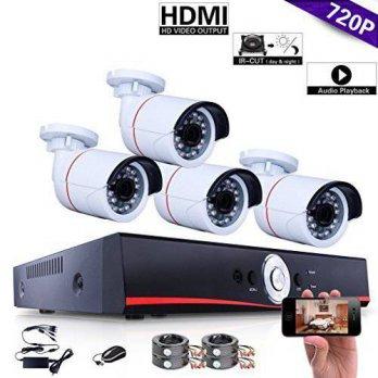 [macyskorea] ARVSECU 4CH 720P AHD Home Surveillance Security Camera System with 4 Indoor //9130253