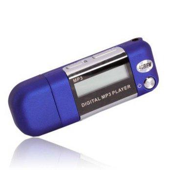 [macyskorea] AbcGoodefg abcGoodefg 4GB MP3 USB Music Player Voice Recorder FM Radio Blue/520413