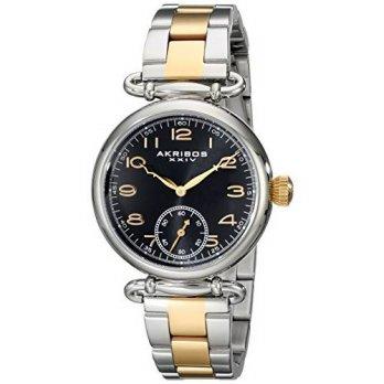 [macyskorea] Akribos XXIV Womens AK806TTG Analog Display Japanese Quartz Two Tone Wat/9954304